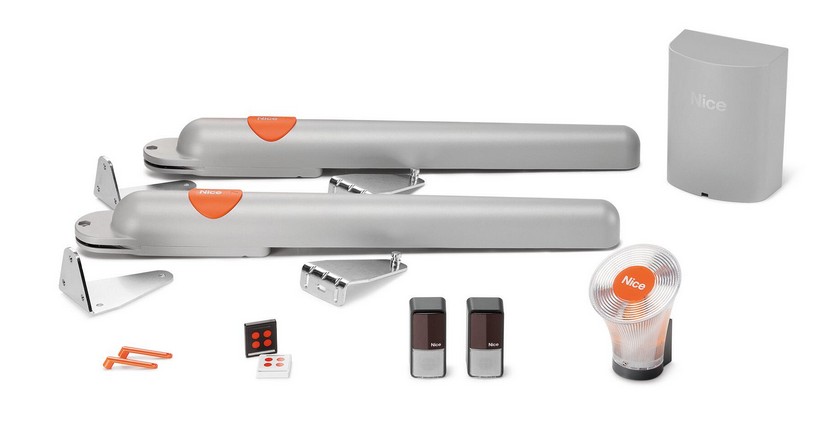NiceHome ARIA400SR00 Kit de motorisation Aria 400S pour portail � deux battants de 450 kg max. ou de 4,5 m de largeur max chacun