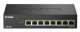 SEGEDIP SWT08-POE-60 Switch PoE 8 ports PoE  haute qualit� + alimentation secteur avec c�ble 230v fourni - DMS-108P/E