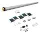 SOMFY 1246730 Kit universel motorisation Oximo io 30/17 avec axe ZF54, télécommande et accessoires de montage