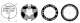 SOMFY 9410327 ROUE + COURONNE MOTEUR DIAM.50/60 - TUBE IMBAC DIAM.85 / TUBE DIAM.78 GOUTTE PLATE DE 14 max