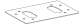 V2 able MS136A Plaque de fixation moteur