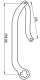Voltec 3900072 SKP Bras LM 2 Vantaux Blanc (la paire)